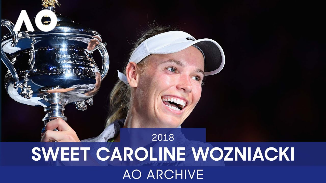 Fans Sing Sweet Caroline for Wozniacki After 2018 Win | AO Archive