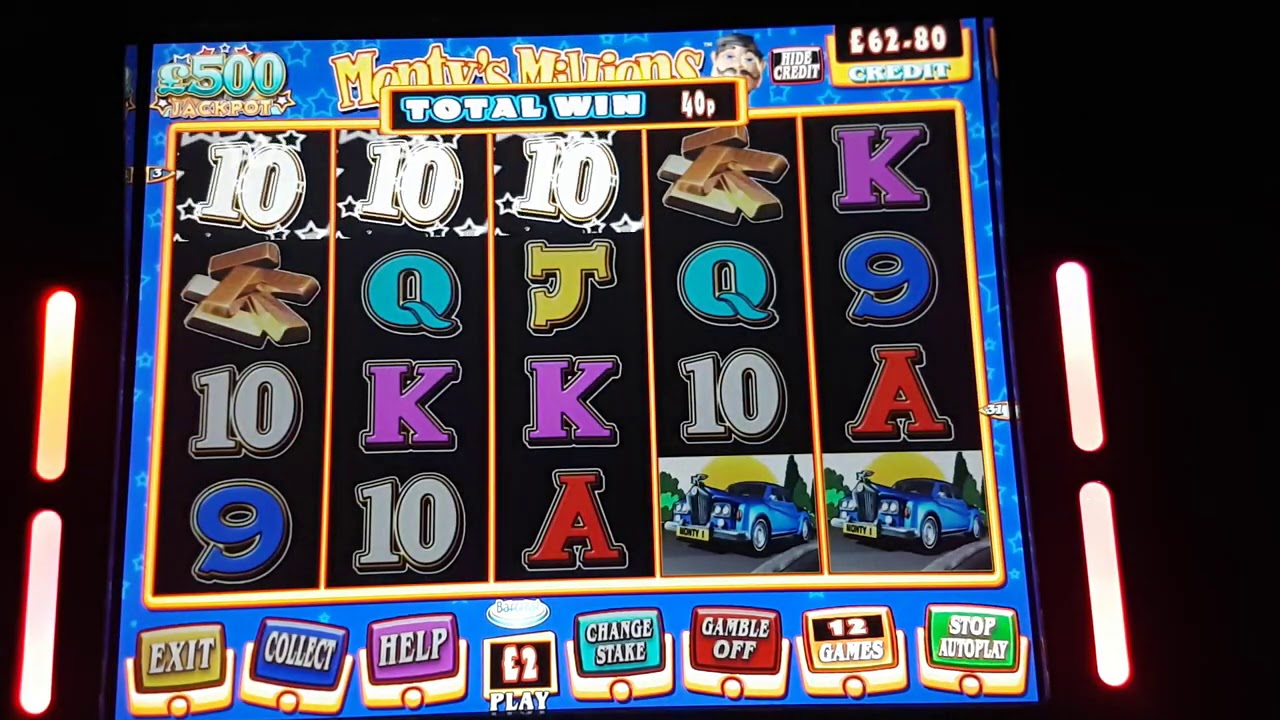 £500 jackpot Monty's Millions