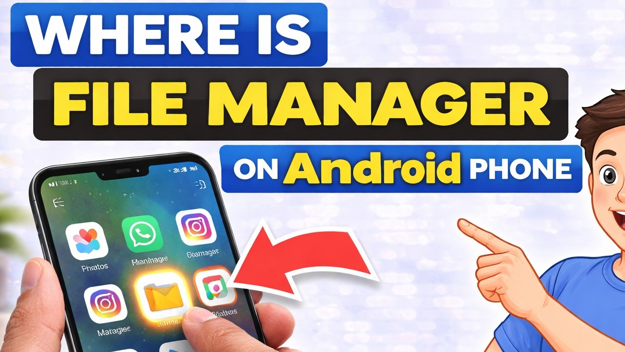 Где находится файловый менеджер на телефоне Android?