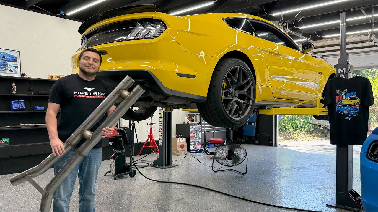 My S550 Mustang Is A SCREAMER! Corsa X vs Double H Pipe Comparison