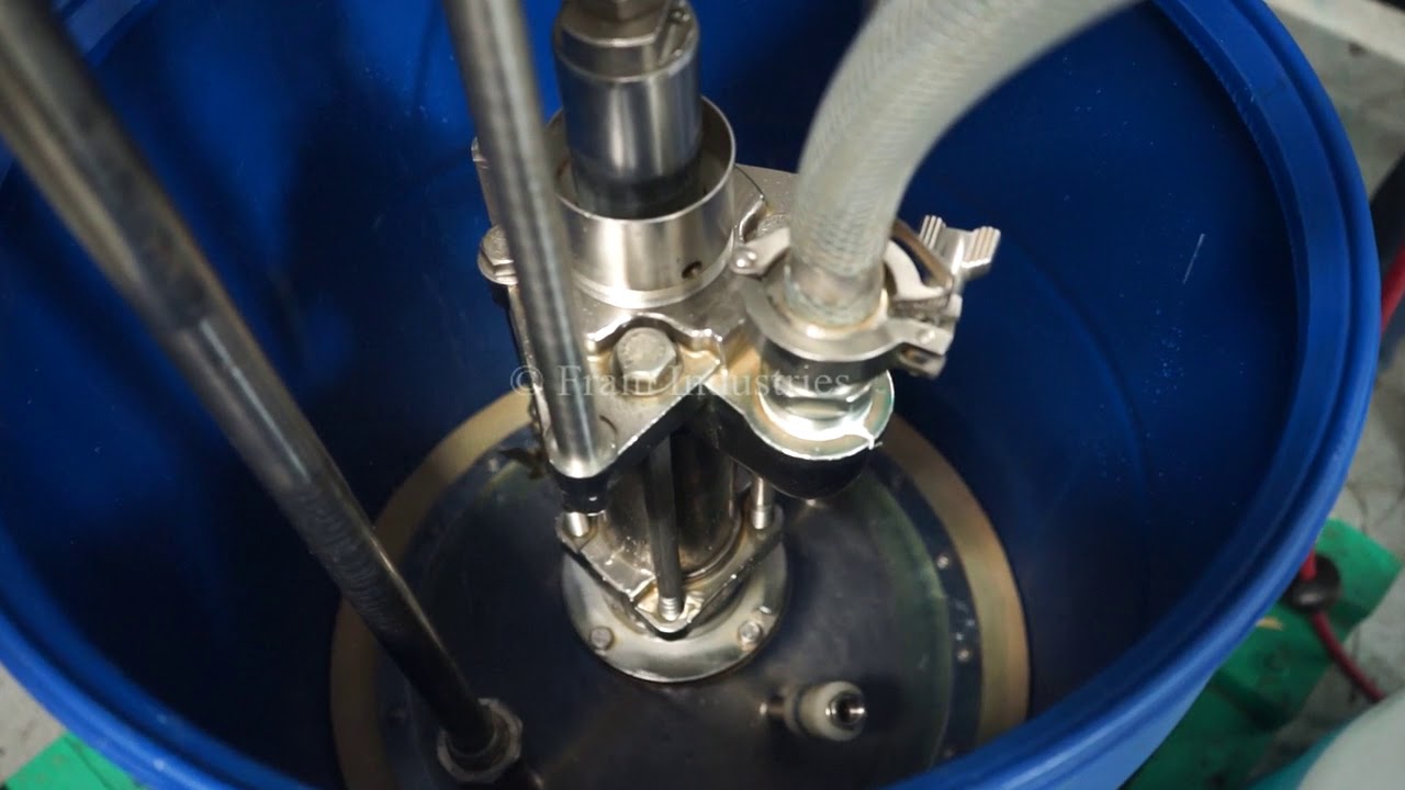 Graco Bulldog 10:1 ratio, 55 gl. piston, positive displacement pump.