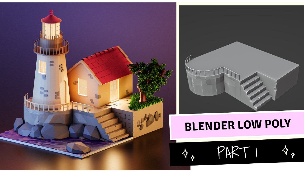 Blender İle Low Poly Sahne Tasarlama - 1