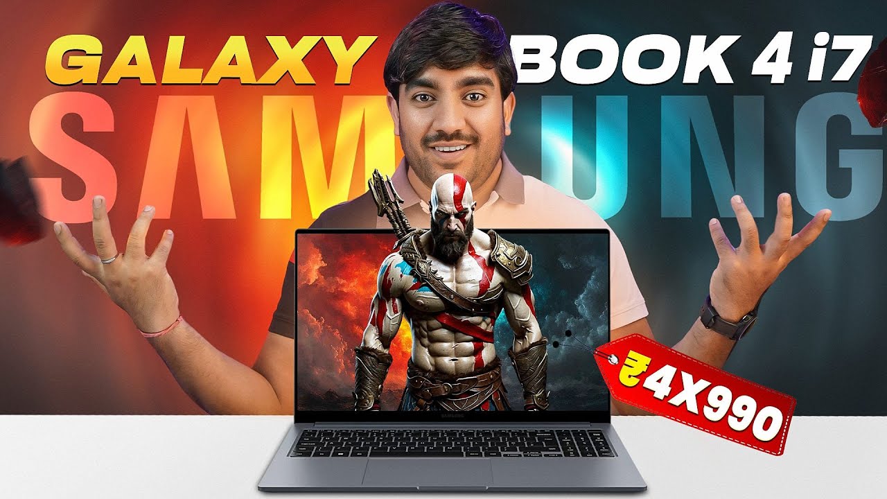 Samsung Galaxy Book 4 i7 Gaming Test | Shocking Performance Results
