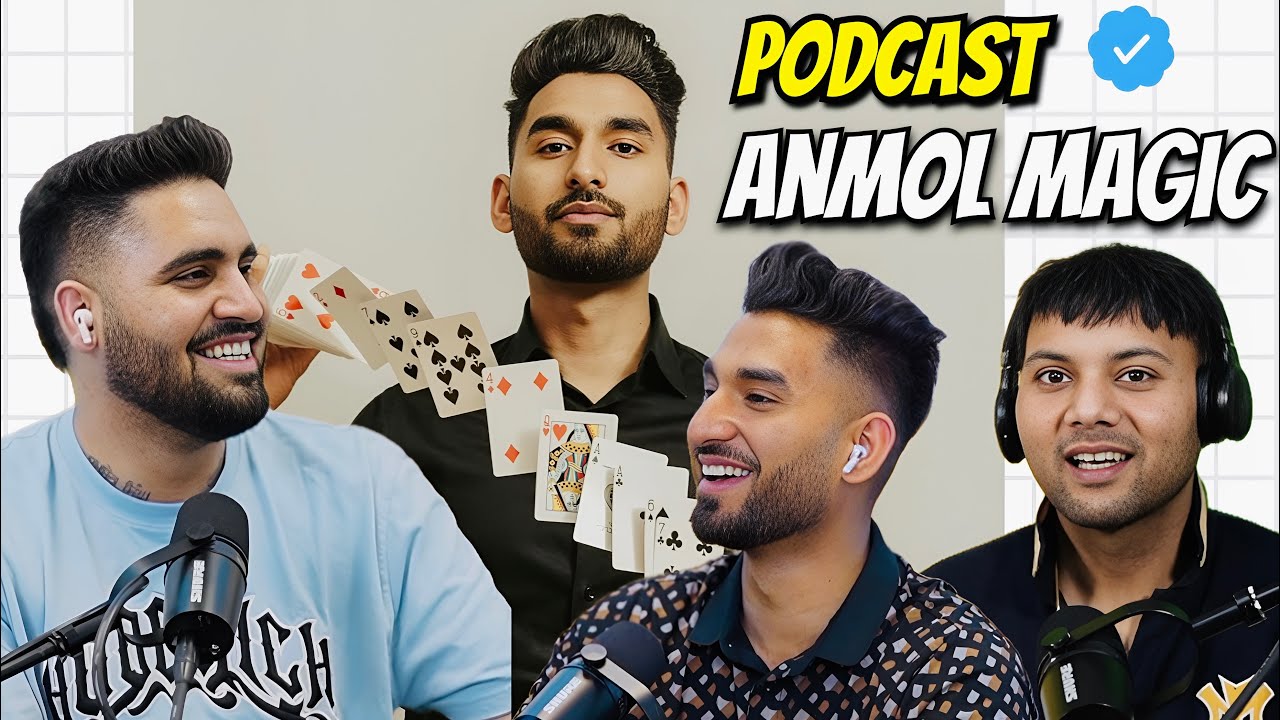 Podcast with Anmol Magic ਪਾਜੀ ਨੇ ਦਿਖਾਏ Tricks ਕਿਹੜੀ book ਤੋ ਸਿੱਖਿਆ jadoo ਕਿਵੇ ਬਾਬੇ ਬਣਾਉਂਦੇ ਮੂਰਖ਼