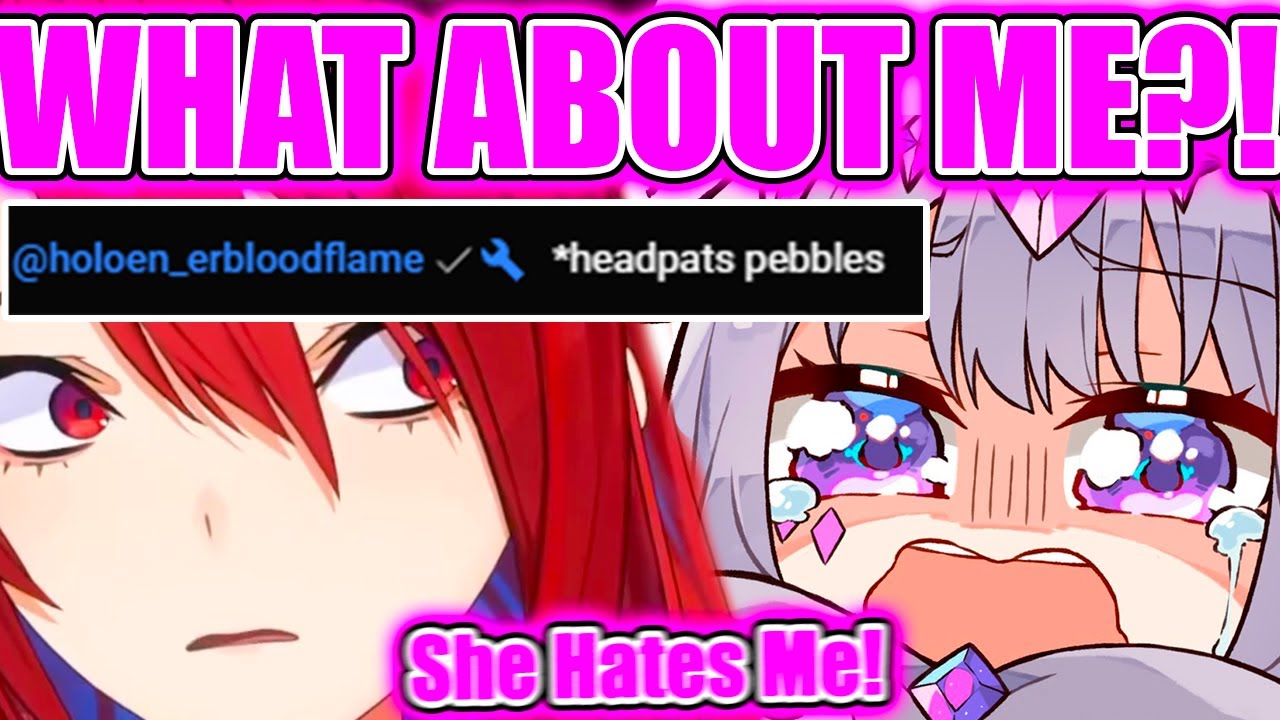 Biboo’s Reaction When Liz Only Headpats the Pebbles:
