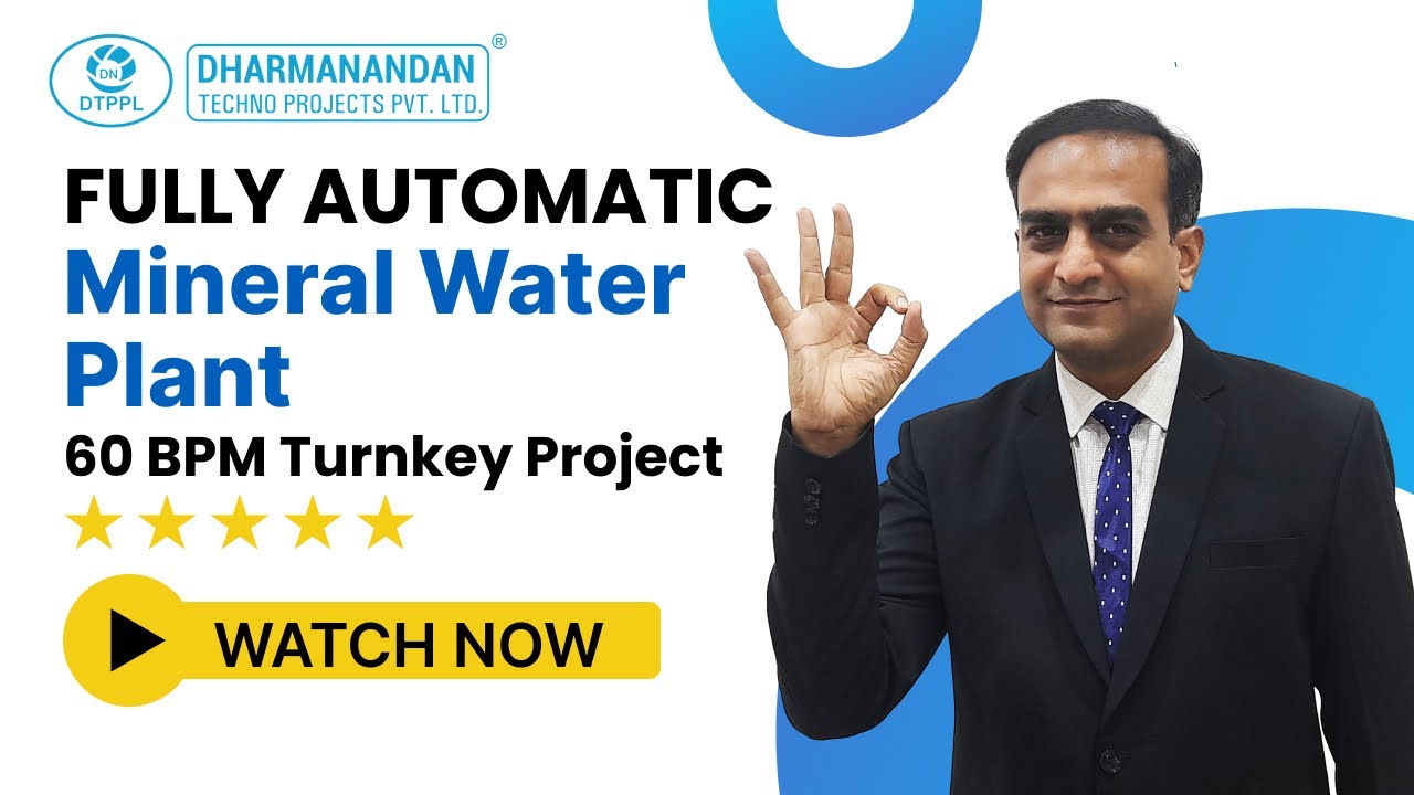 Fully Automatic Mineral Water Plant 60 BPM Turnkey Project | Bisleri Plant Project