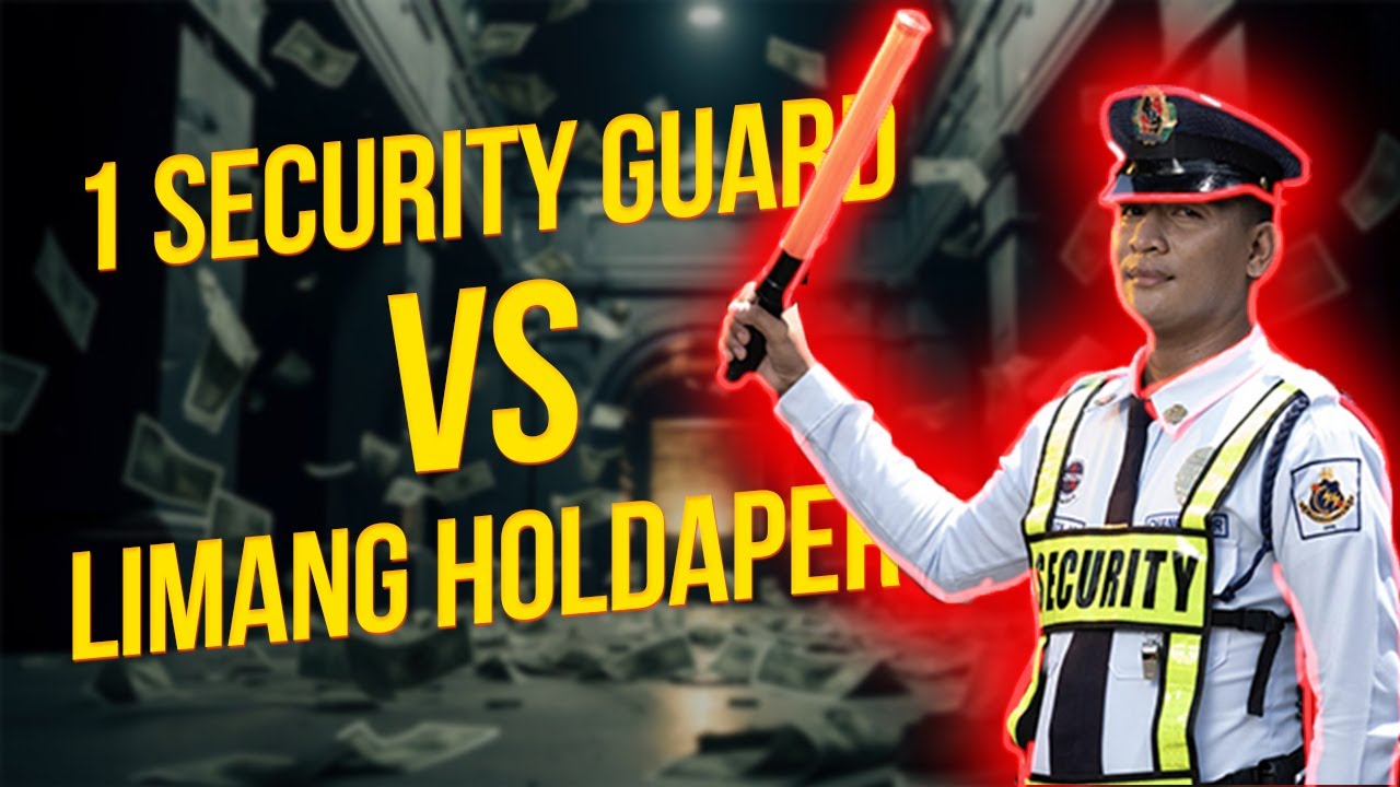 5 Holdaper Inubos ng Isang Guwardya | BPI Bank Robbery Story