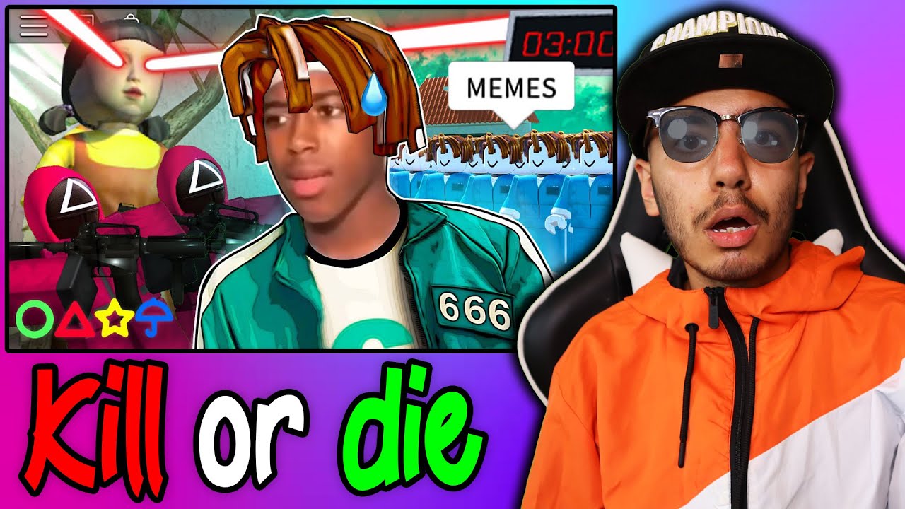 ROBLOX Squid Game Funny Moments (MEMES) (Buur) | Reaction!