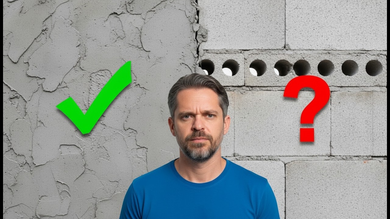 Precisa fazer reboco nos blocos de concreto celular?