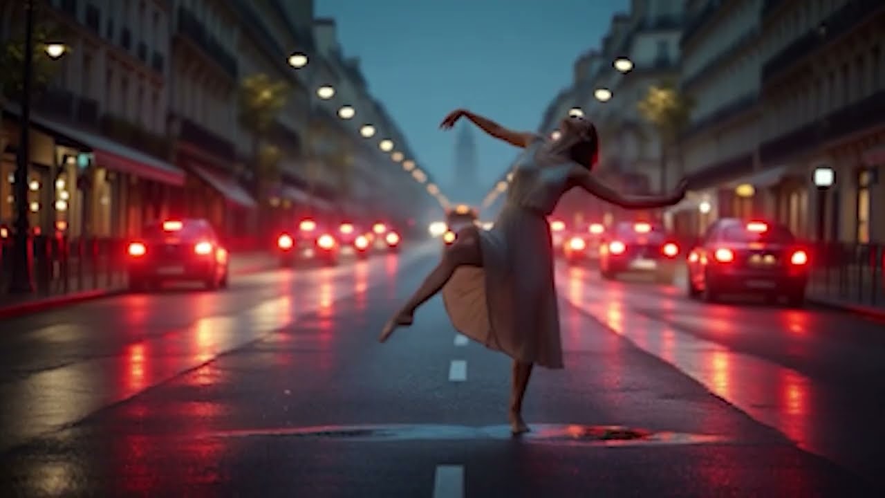 Emotional French Pop Cover | Cinematic Night Mood | EchoVerse