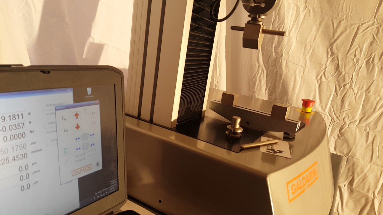 Quick Overview of the Galdabini 2.5kN Universal Testing Machine