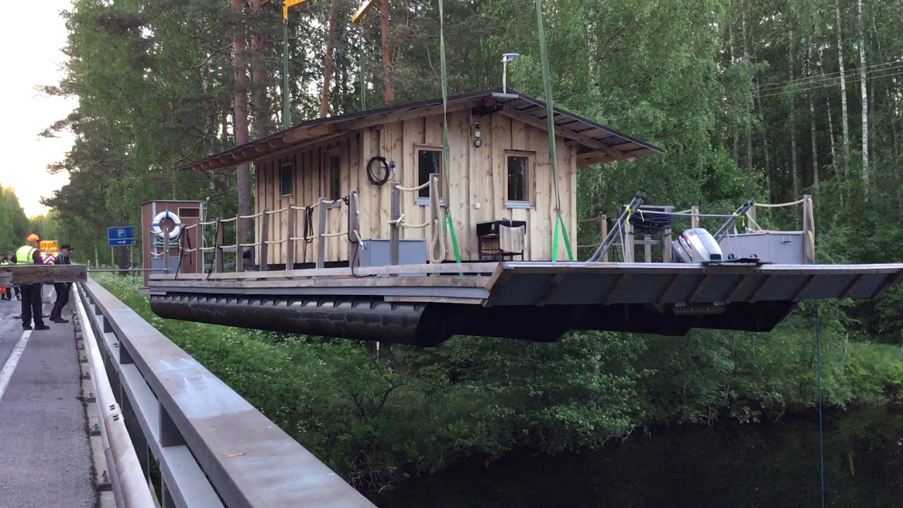 Sauna lautan nostoa #6