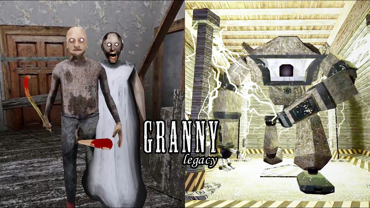 Granny Legacy Full Gameplay | Granny New Update With New Robot Escape