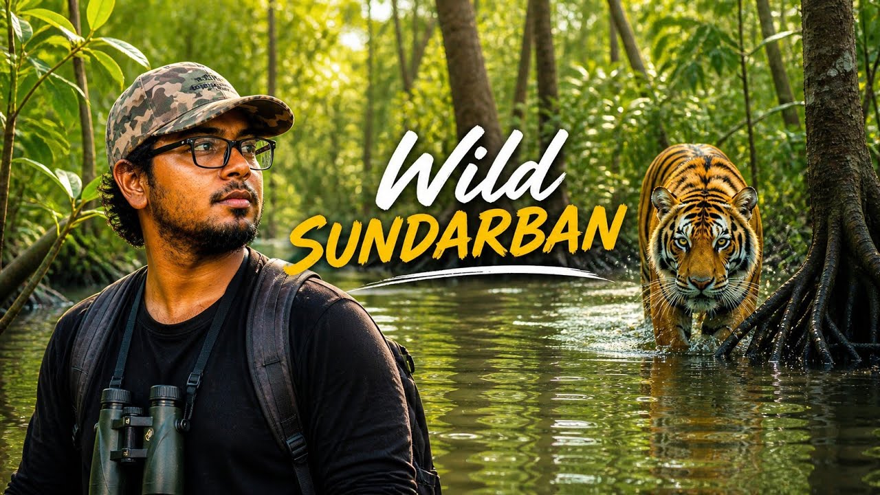 Swamp Tiger expedition in the mangrove forest of Sundarbans