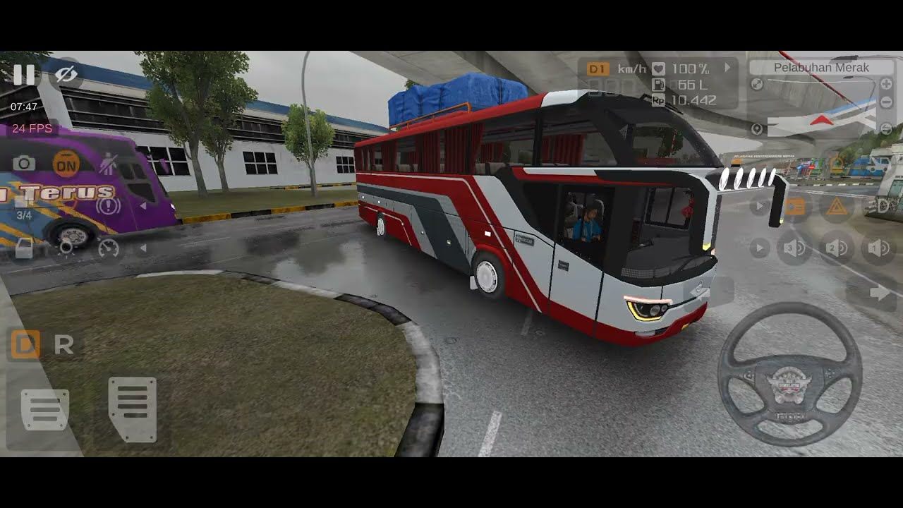 Bus simulator indonesia game play #desidriver #bussimulatorindonesia