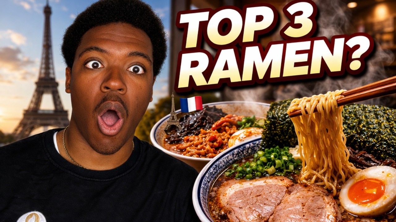 J&rsquo;ai test&eacute; les 3 meilleurs RAMEN de Paris 🍜😳