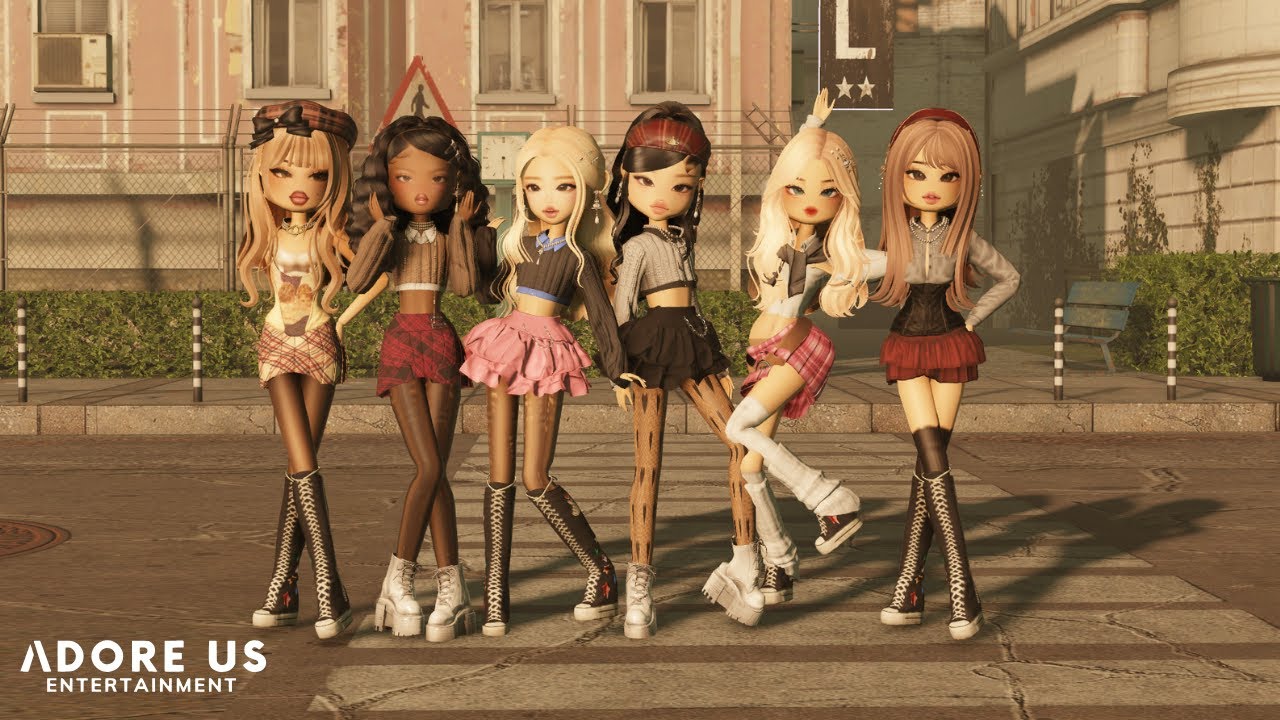 REVE RIE (레브리) 'TOUCH' Official M/V | ROBLOX K-POP