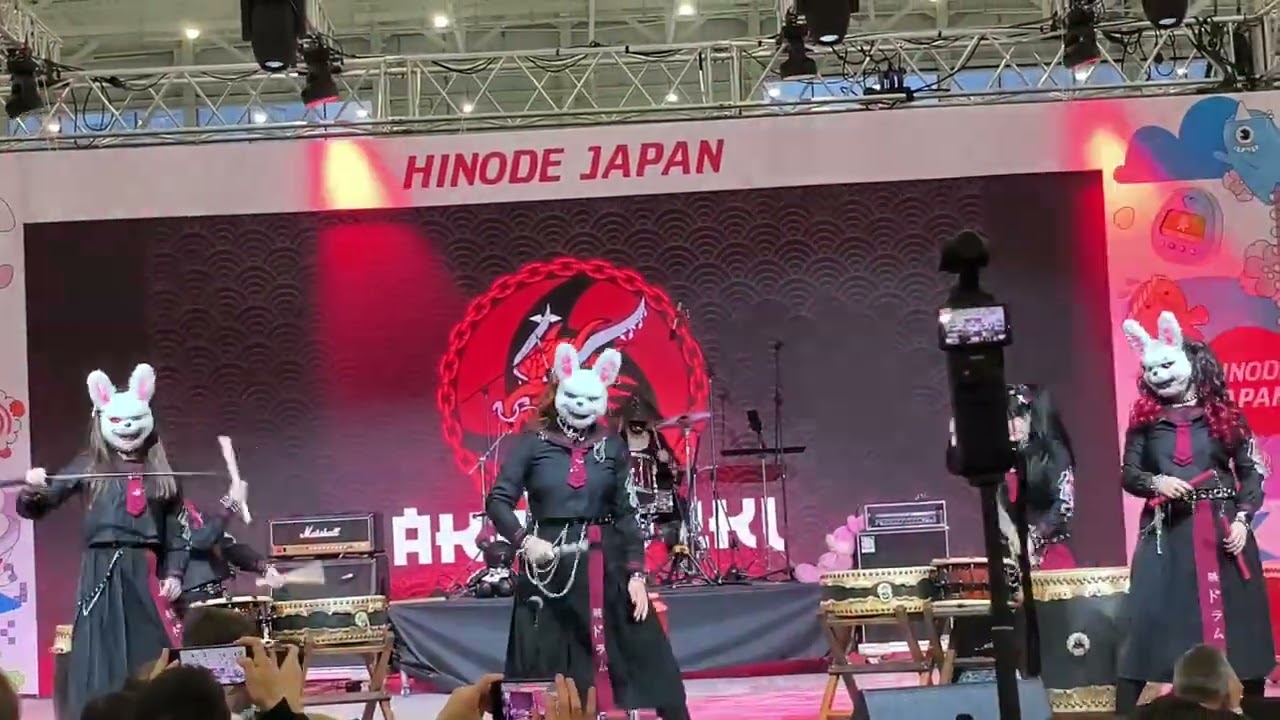 выступление Akatsuki drums part 3 на Hinode Japan 2025
