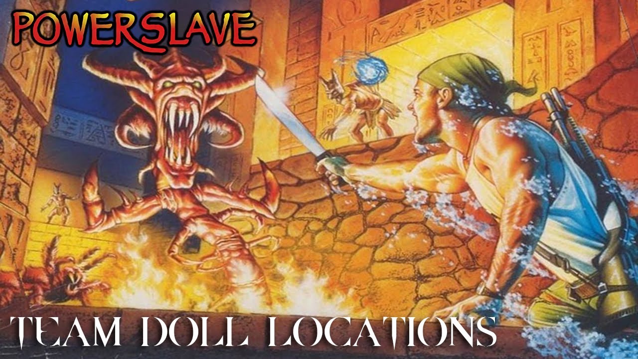 PowerSlave (Sega Saturn) - Extra - Team Doll Locations