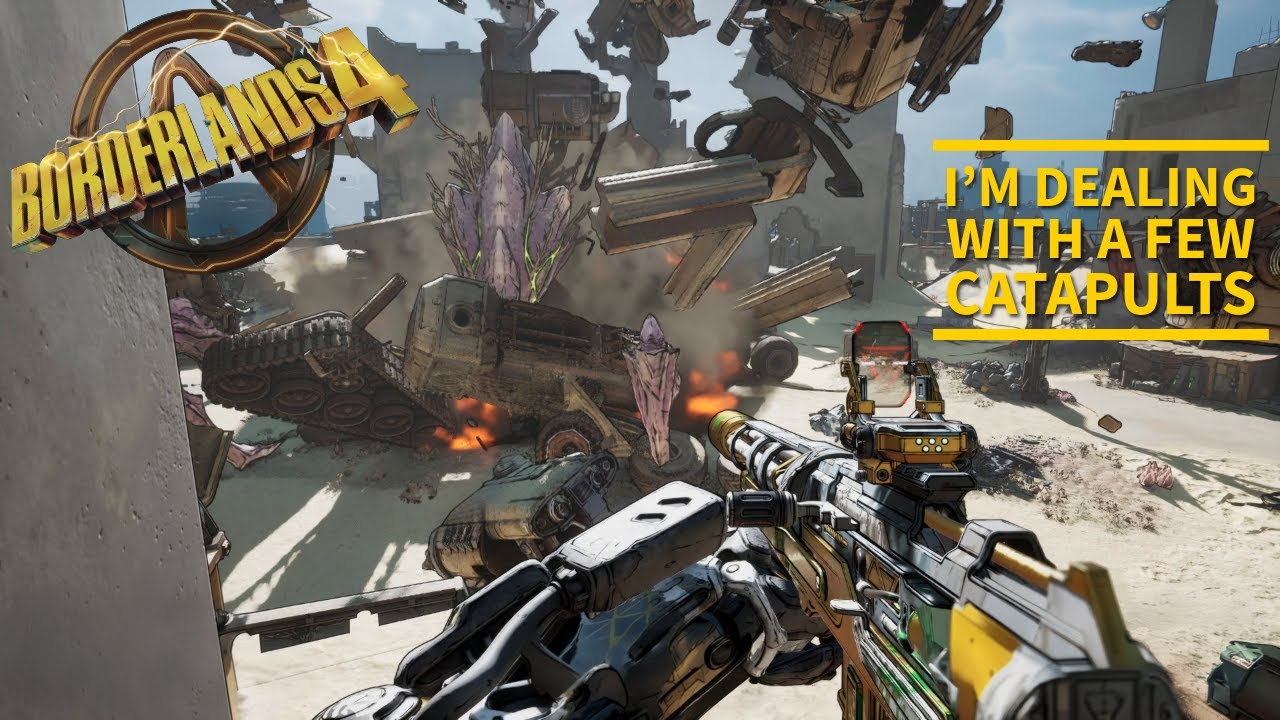 Borderlands 4: I am destroying several catapults