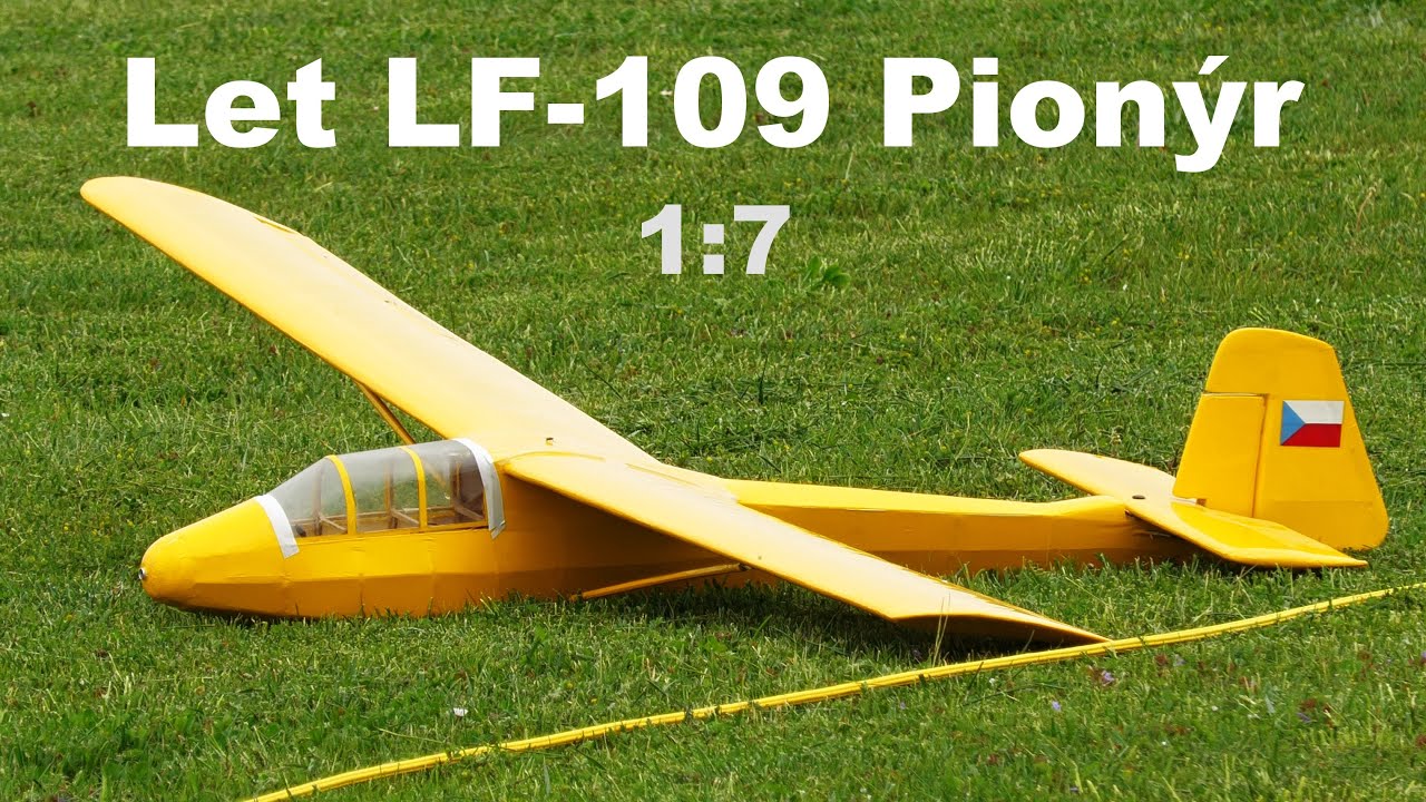 Let LF-109 Pionyr | mini scale (1:7) RC gliders | Dub 2022