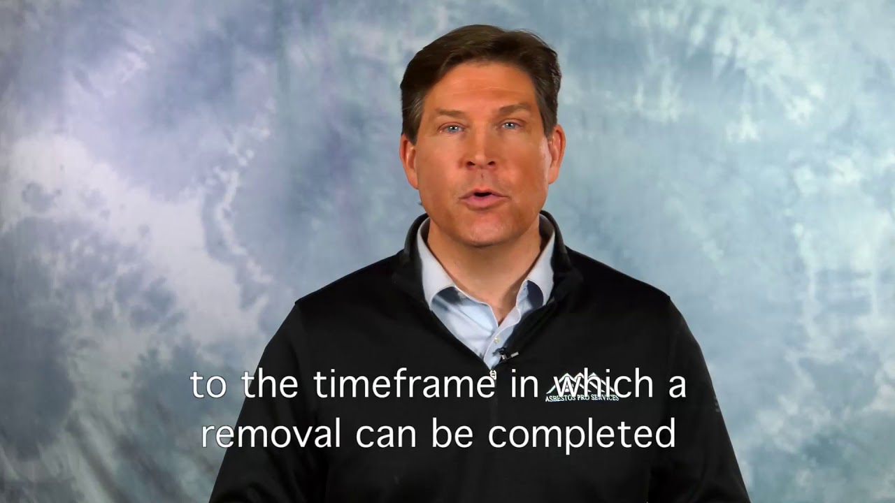 How long does it take to Remove Asbestos