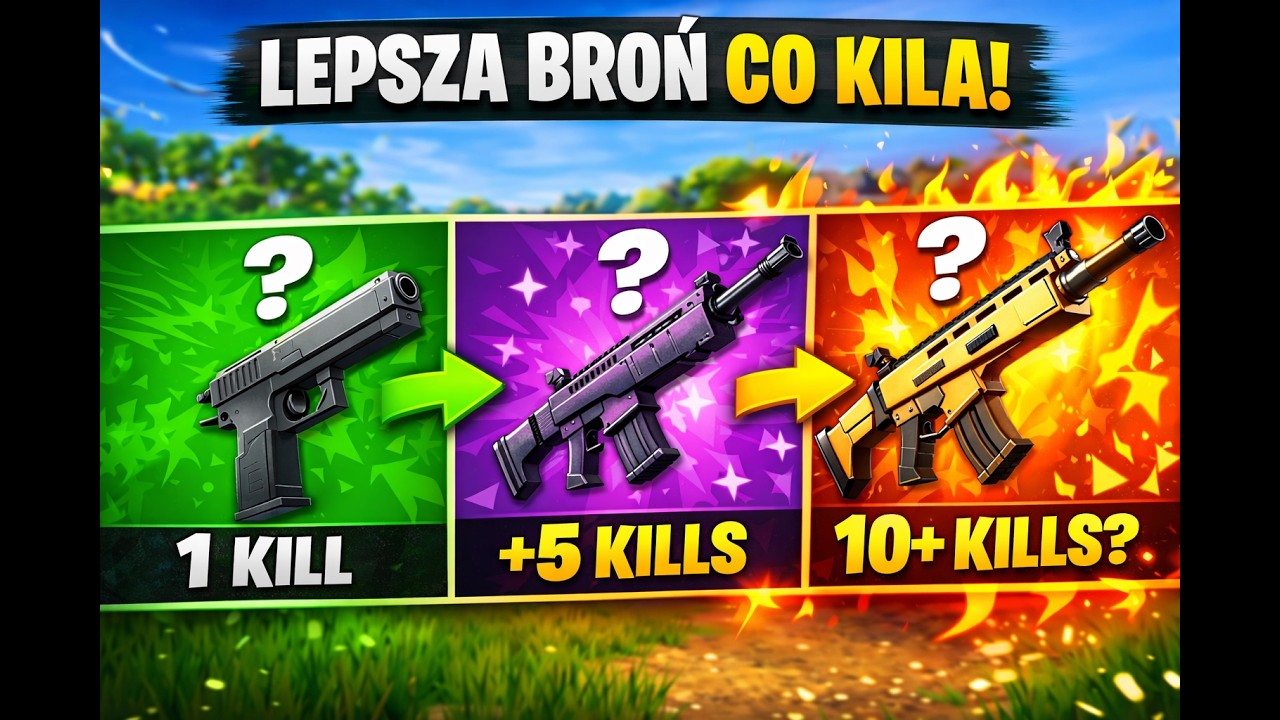 Fortnite ale co każdego kila moja bron się ulepsza cześć 1