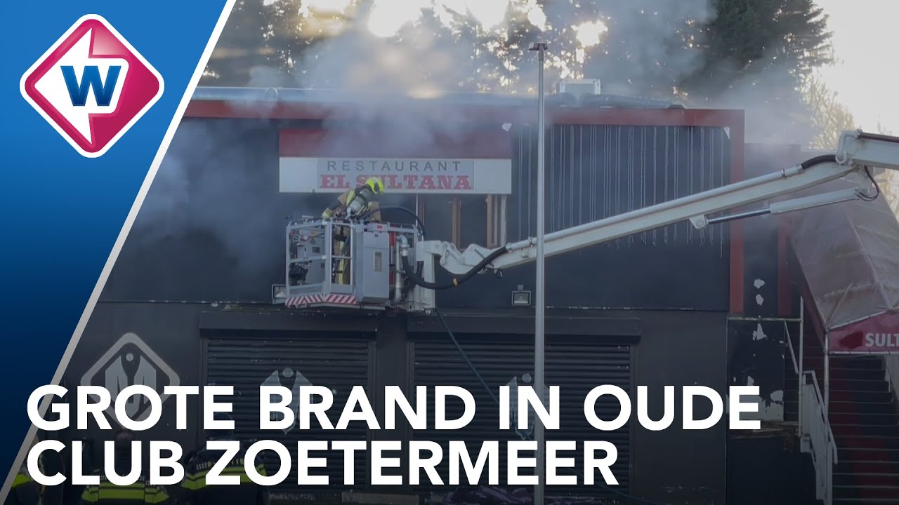 Grote brand in pand voormalig Club Magnum in Zoetermeer - OMROEP WEST