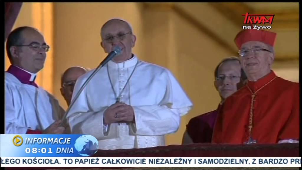 Pierwsza rocznica pontyfikatu Ojca św. Franciszka 13/03/2014 | TV Trwam