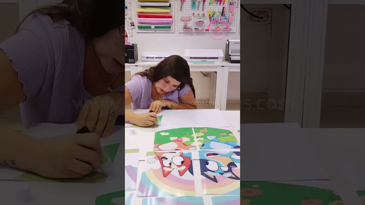 C&oacute;mo imprimir en grande usando impresora a4 #diy #papeleriacreativa