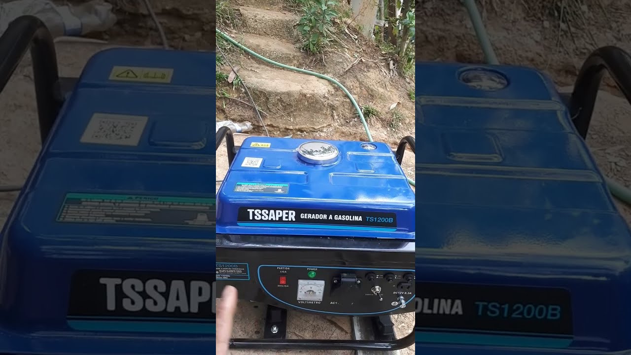 Gerador a gasolina tssaper ts1200b
