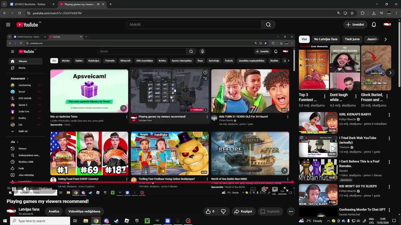 Playing games my viewers recommend!