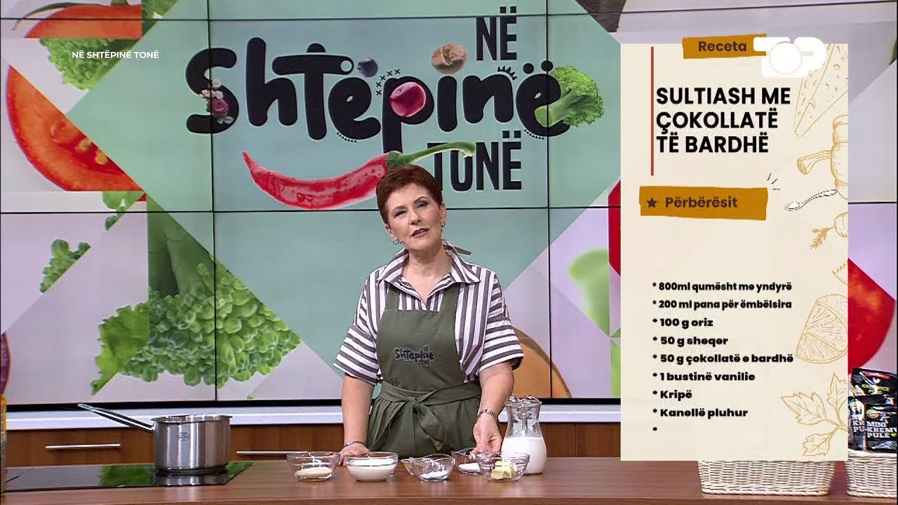 Sultiash me &ccedil;okollat&euml; t&euml; bardh&euml; nga Linda Fishta - N&euml; Sht&euml;pin&euml; Ton&euml;