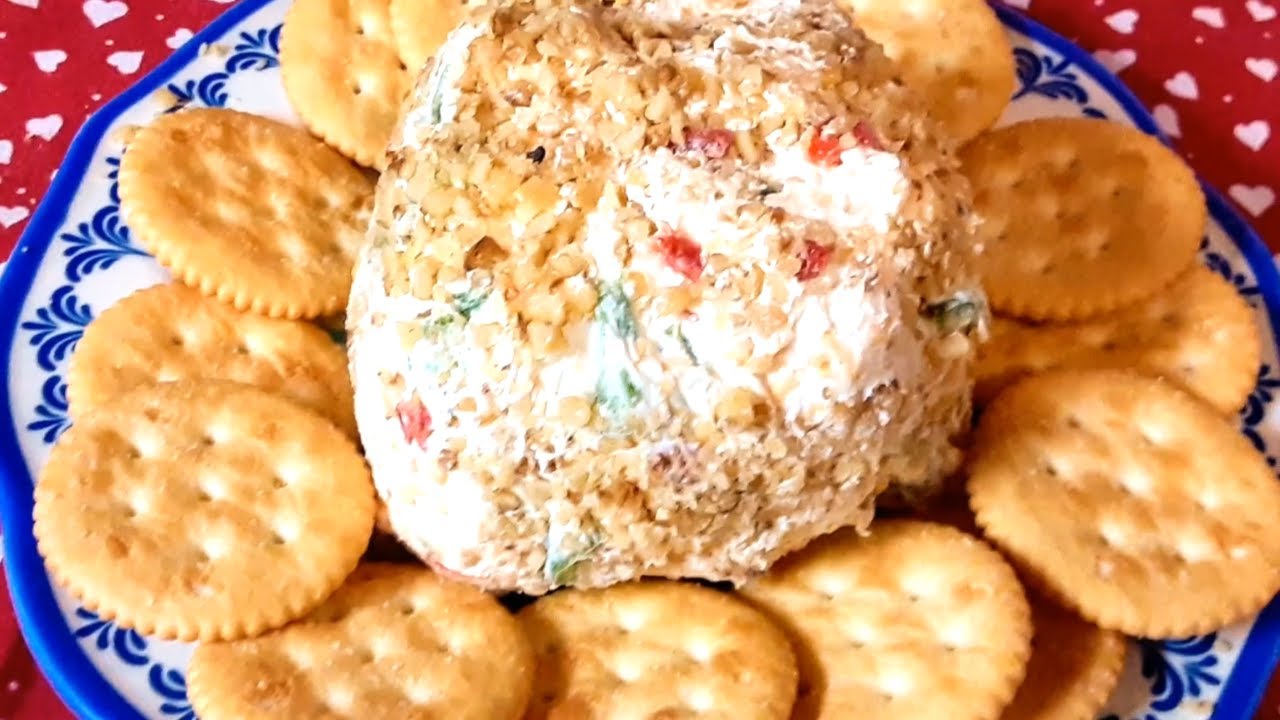 Fiesta Cheese Ball - Superbowl party appetizer