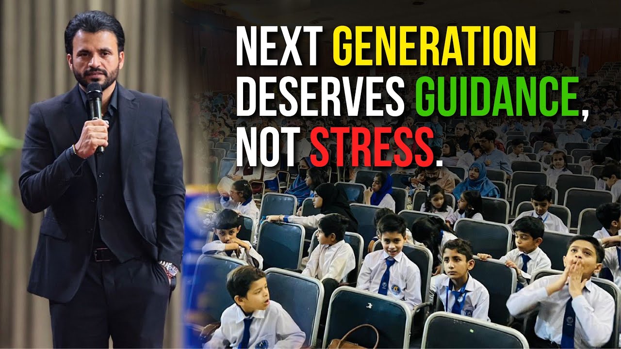 Next generation deserves guidance, not STRESS | Your future assets | Save your CHILDREN