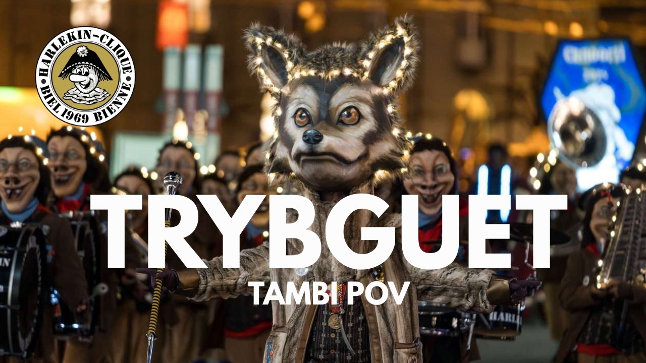 Fasnacht Chur 2026 - Trybguet - Tambourmajor POV