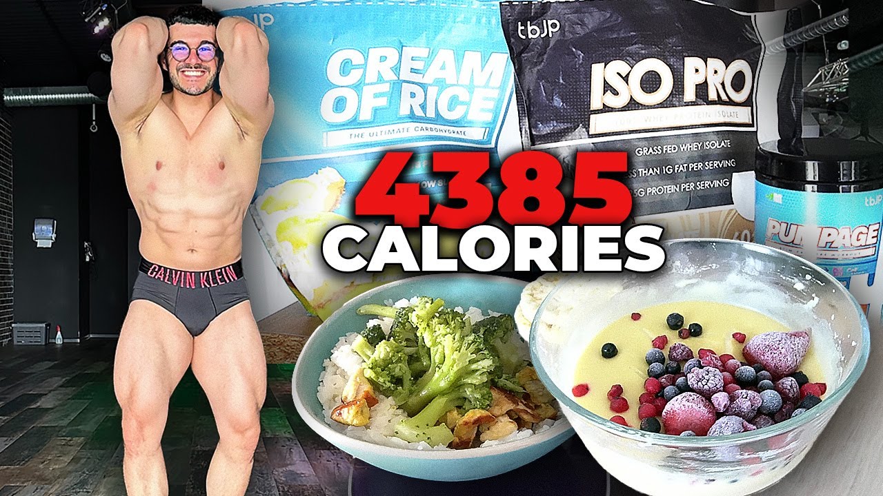 UNE JOURNÉE DANS MON ASSIETTE À PLUS DE 4000 CALORIES : REPAS DE PRISE DE MASSE