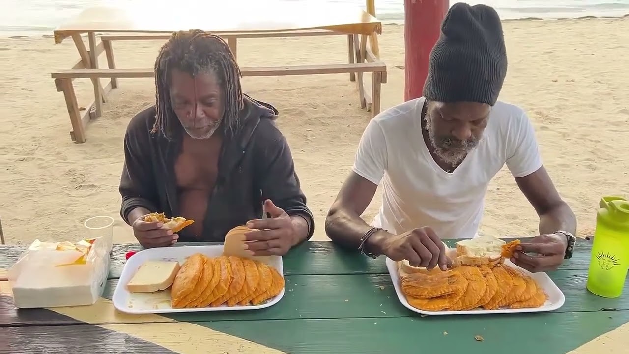 Rasta champ vs breadfruit man - 40 patties per person 2 bread etc