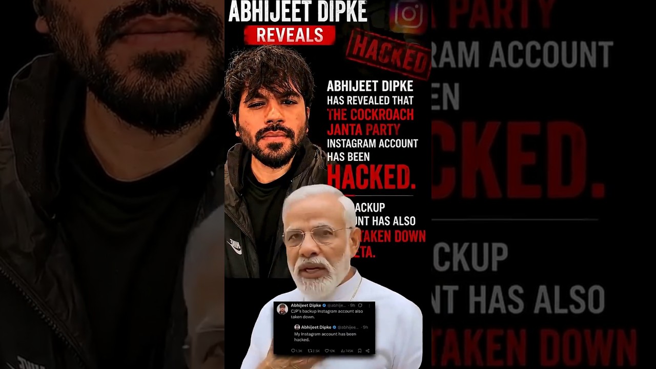 Cockroach Janta Party HACKED? 😱 Internet Goes Crazy! #viral #trending