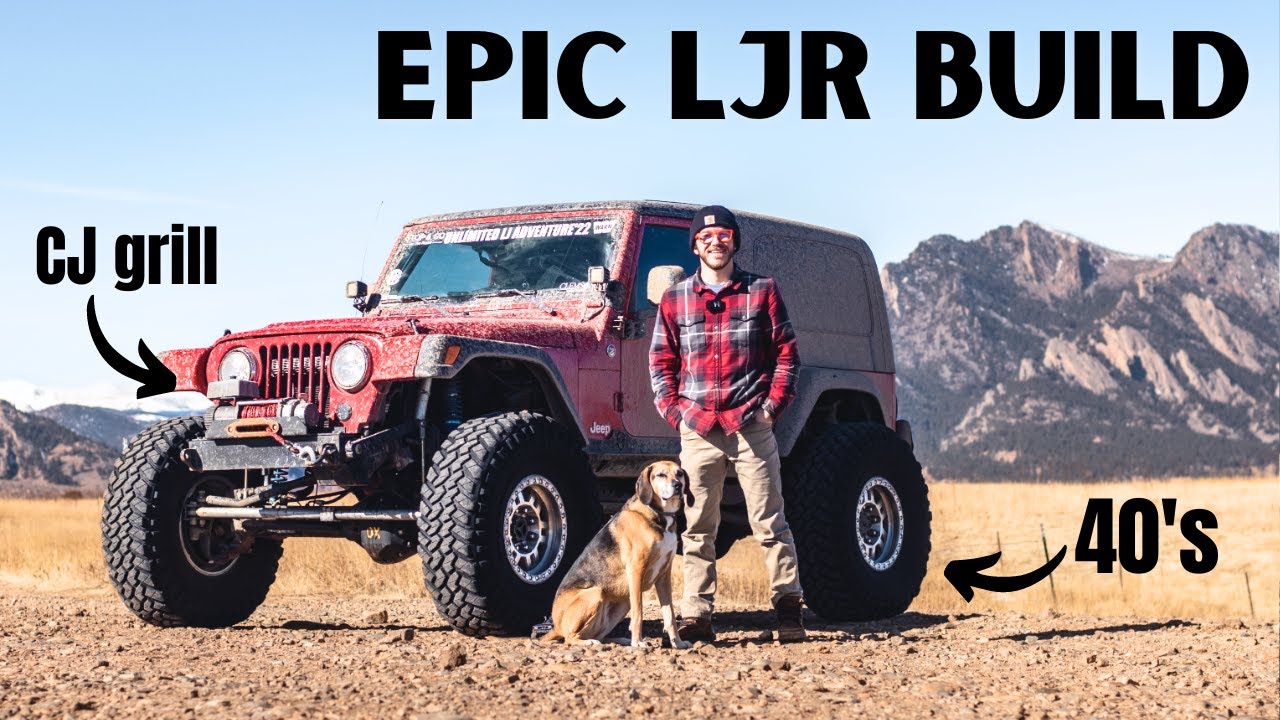 This is the SCAMBLER! Supercharged Wrangler LJ Rubicon with custom cage, AEV highlines, 40s…