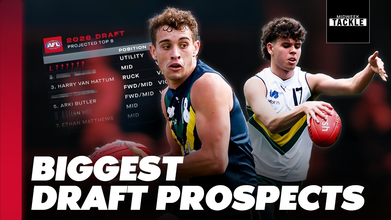2026 AFL Draft Power Rankings UNPACKED 🔢 Walker vs. Cochrane: Who goes when?! | Tackle the Headline