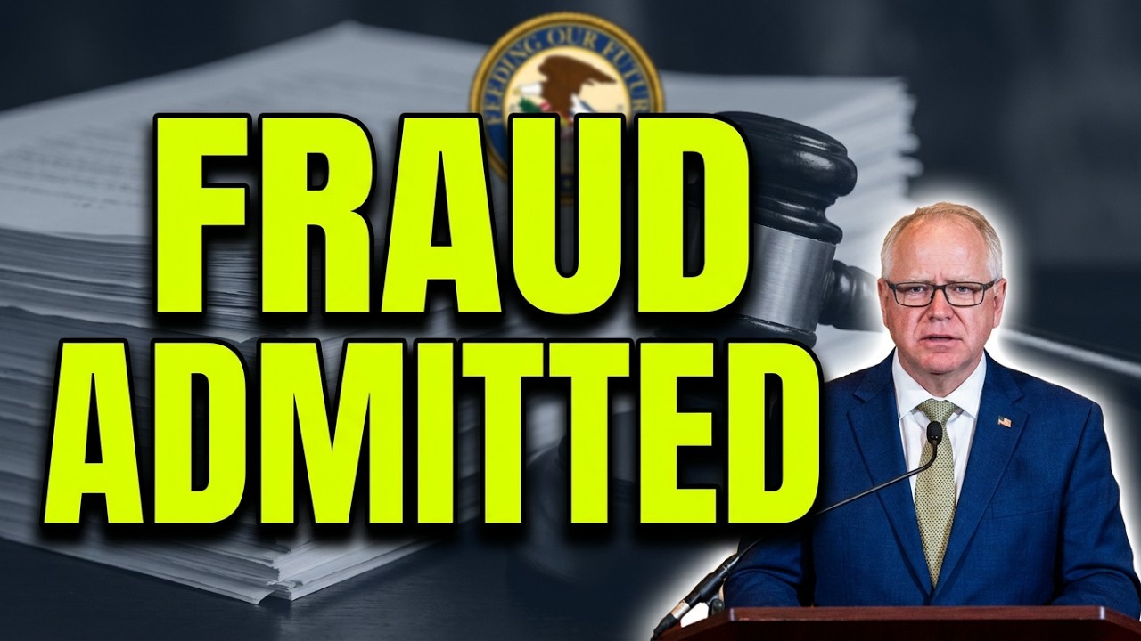 Gov Tim Walz admits he Knew about the Fraud in MInnesota