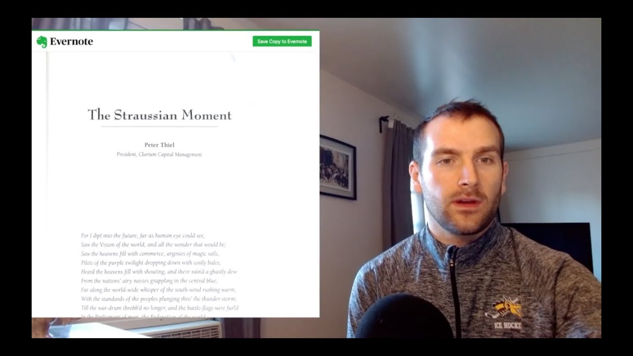The Straussian Moment by Peter Thiel | Reading and Commentary