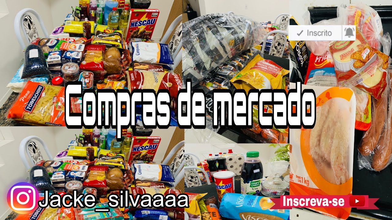 Compras do Mês de fevereiro #mercado #comprasdemes #comprasdemercado 