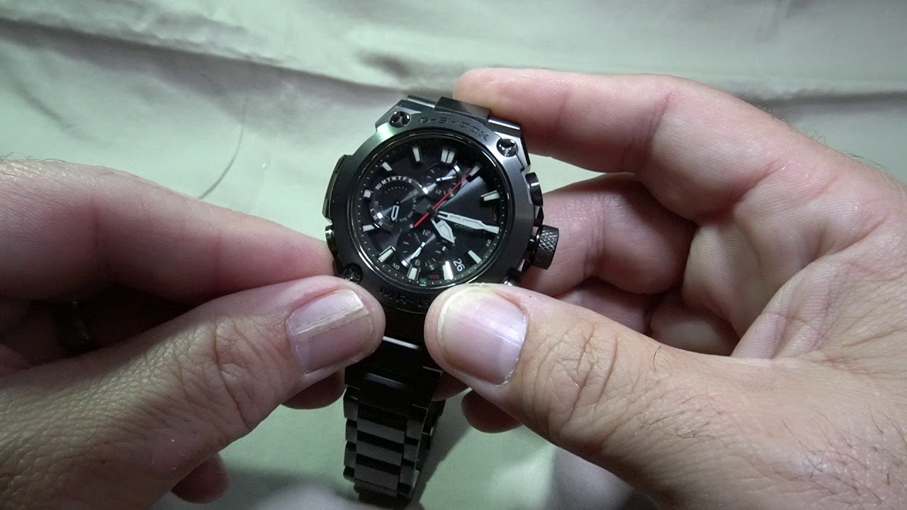 Casio G-Shock MRG B1000B-1ADR Review and connected walkthrough