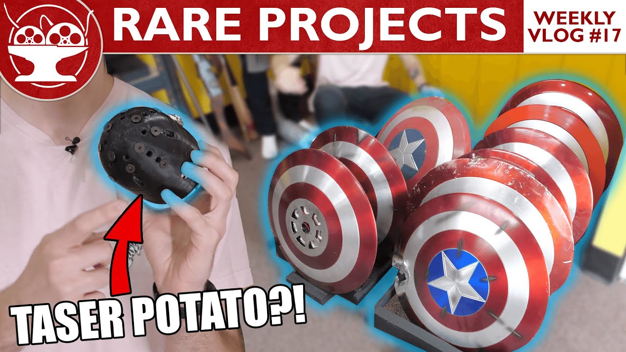 Rare Stuff Around Hacksmith Industries! (WEEKLY VLOG #17)