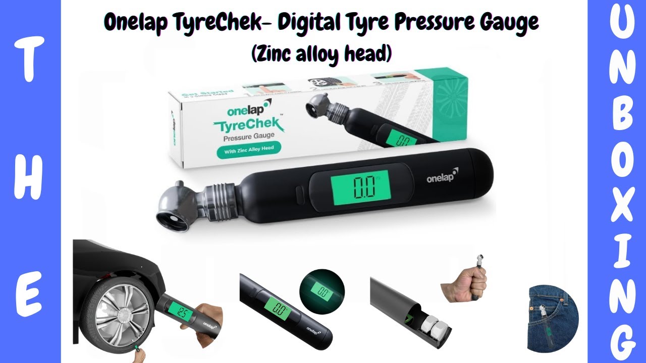 Onelap TyreChek With Zinc alloy head | TyreChek Review | Onelap Pressure Gauge | Cool Gadget | price