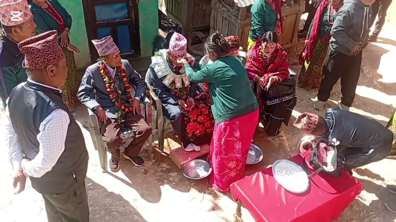 सुस्मा बहिनी को बिबाह ....२०८२/१०/२१