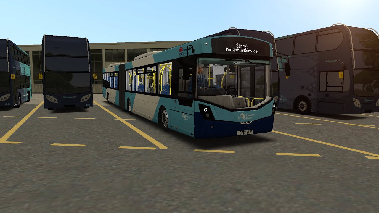 OMSI 2 Volvo B12BLEA ZF Eclipse 3 (Stealth) sound mod test run