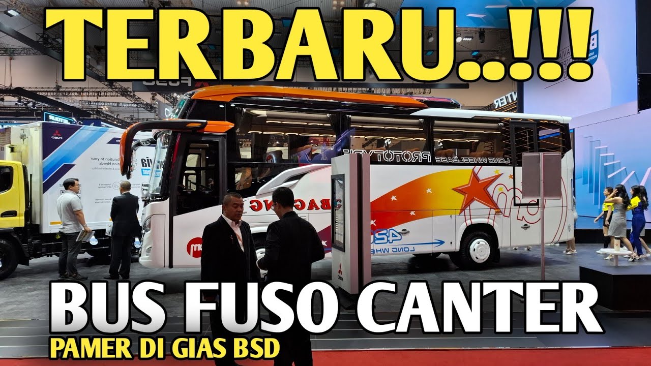 BUS BAGONG MITSUBISHI FUSO CANTER 2024 #fusocanter #bus #cantermania